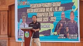 Ketua Pimpinan Daerah (PD) Ikatan Wartawan Online (IWO) Kabupaten Tebo, Syahrial