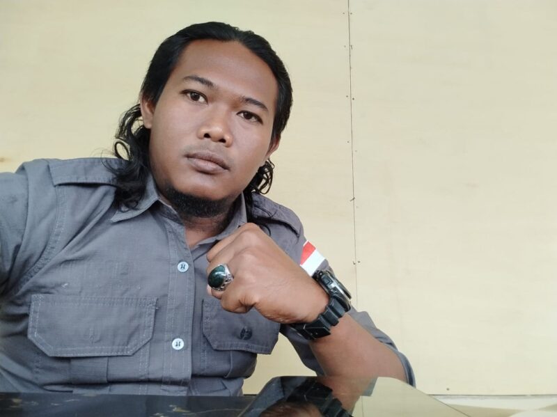 Rio Andika alias Rio Black. Foto ist